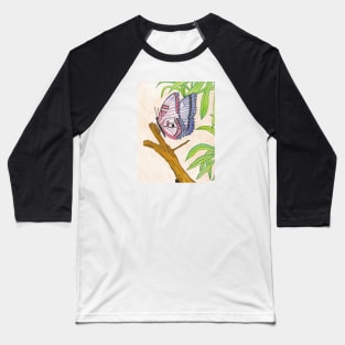 Butterfly Drawing Baseball T-Shirt